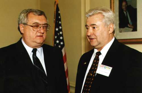 Yuri Shcherbak and Mikhail Umanets